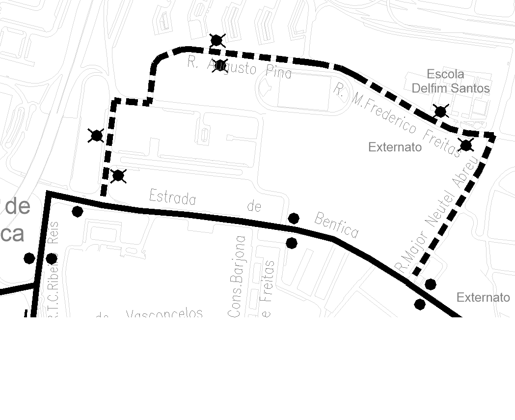 mapa de alteração provisória da 754 a partir de 18 set 2021