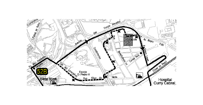 mapa alteração 52B a 4 de novembro