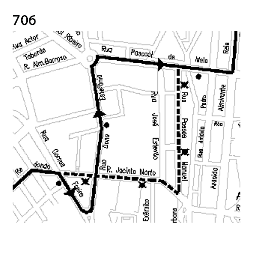 mapa alteração 706 dia 13 novembro