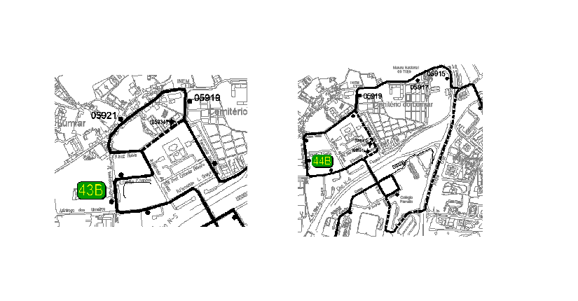 703-43B-44B | Alteração De Percurso E Paragens