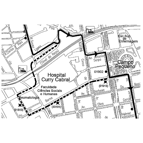 mapa alteração 52B dia 8 janeiro
