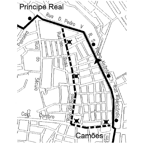 mapa alteração 22b no dia 11 dezembro